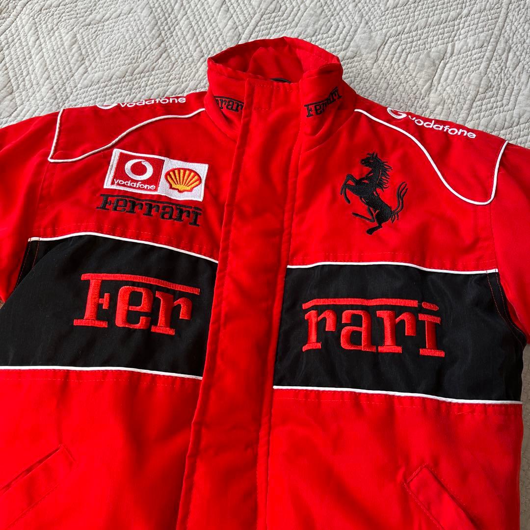 Ferrari F1チームジャケット レーシングジャケット キッズ