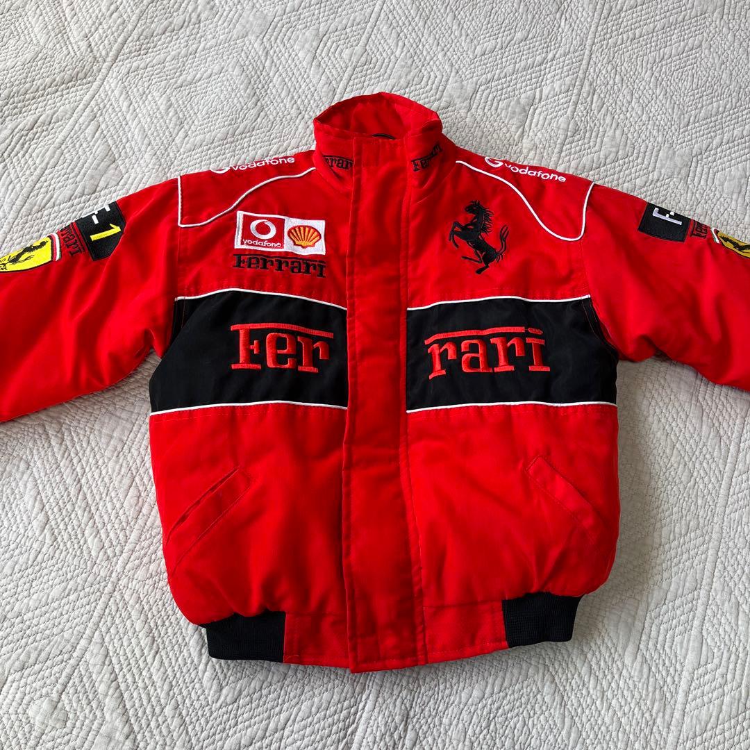Ferrari F1チームジャケット レーシングジャケット キッズ