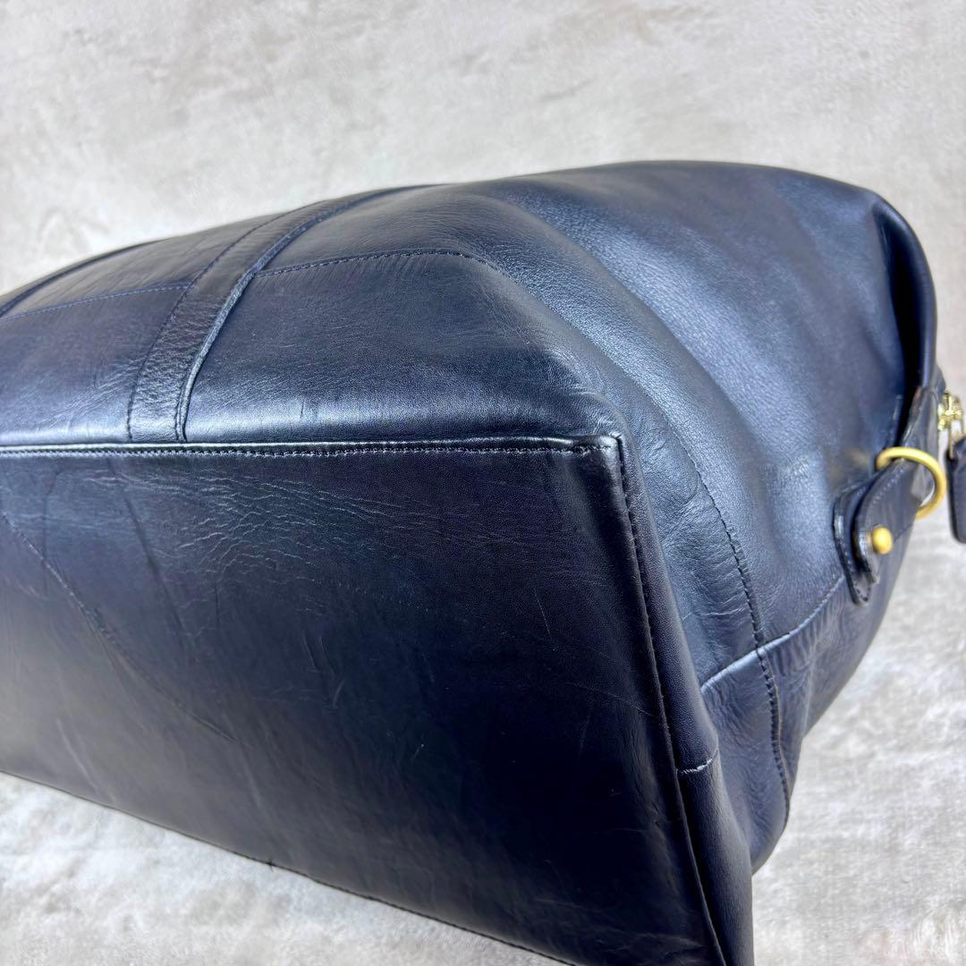 美品　希少　オールドコーチ　ボストンバッグ　オールレザー　OLD COACH