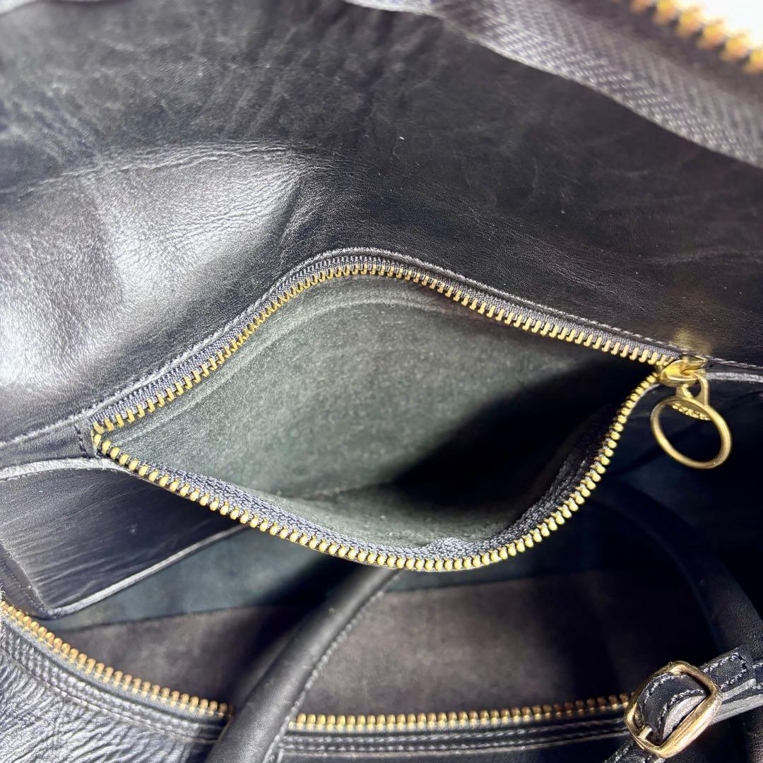 美品　希少　オールドコーチ　ボストンバッグ　オールレザー　OLD COACH