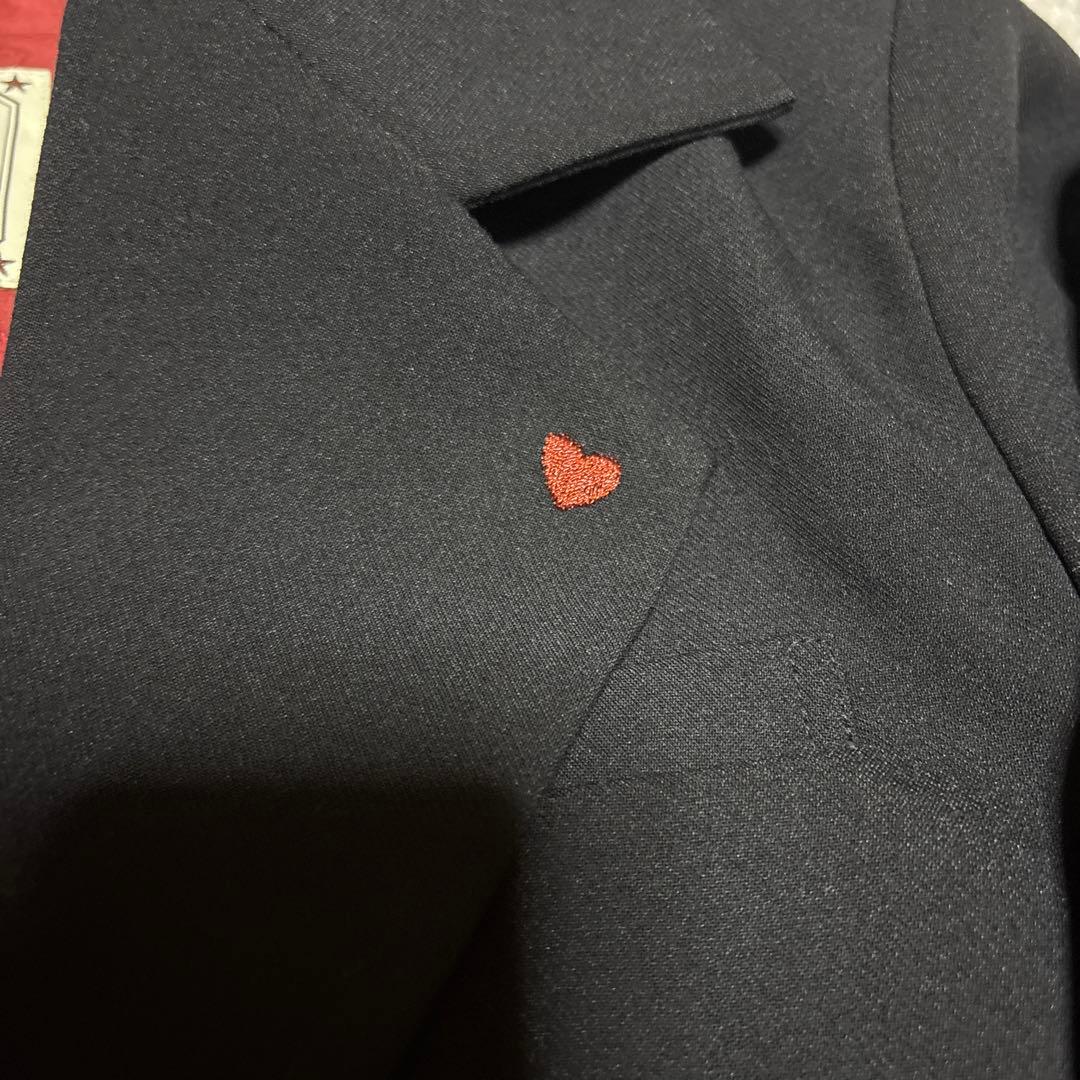 tina:jojun ハート刺繍入りテーラードジャケット