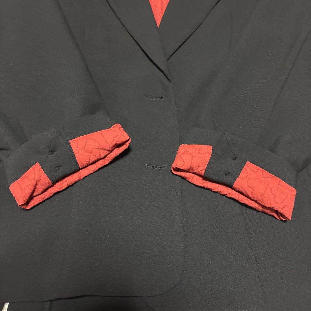 tina:jojun ハート刺繍入りテーラードジャケット