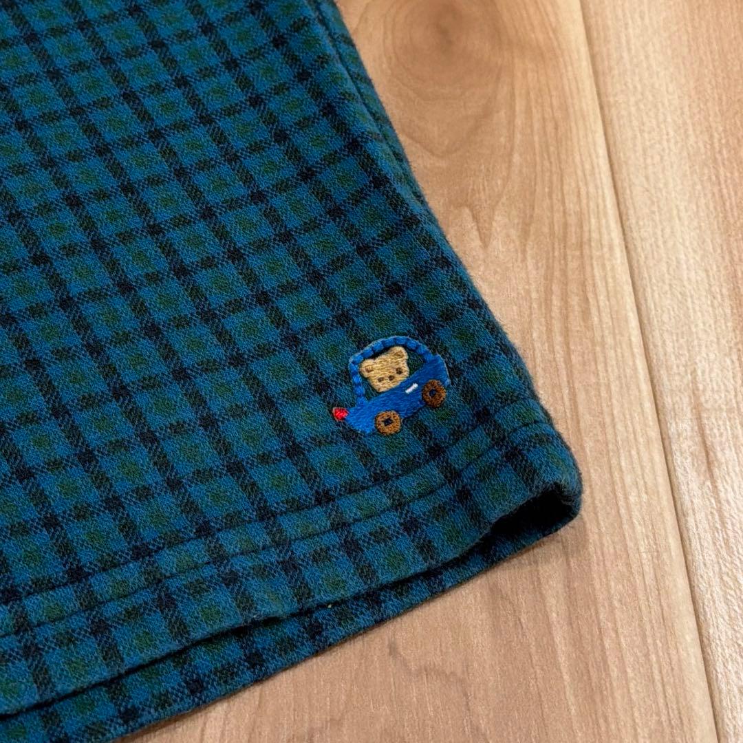 familiar 90cm ポロシャツとハーフパンツのセット