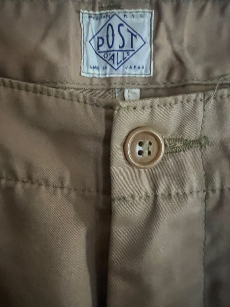 POST O'ALLS french twillチノパン