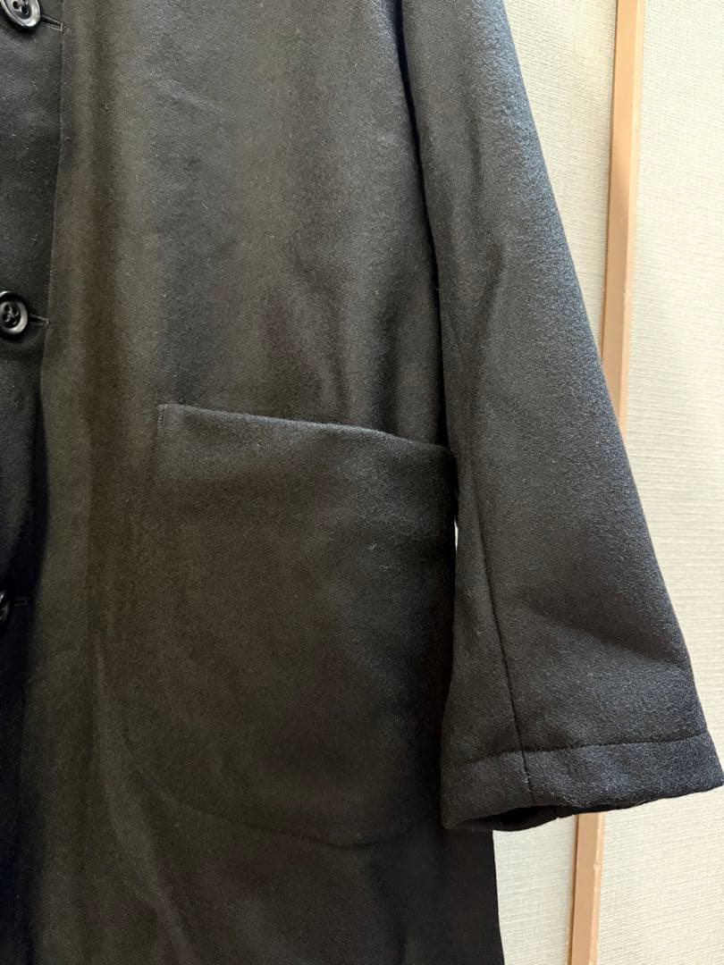 nisica ニシカ ダッフルコート ウールコート ブラック 美品