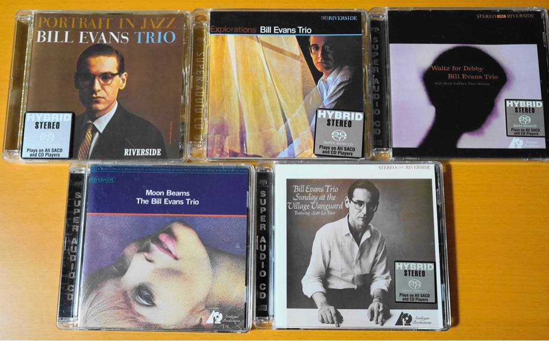 Bill Evans CD HybridSACD（アナプロ含む）詰め合わせ