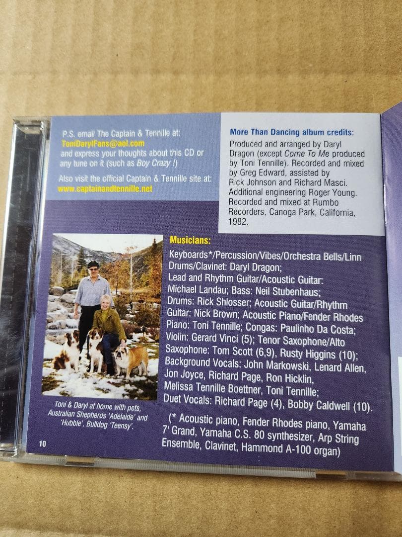 洋楽 Captain & Tennille /AOR