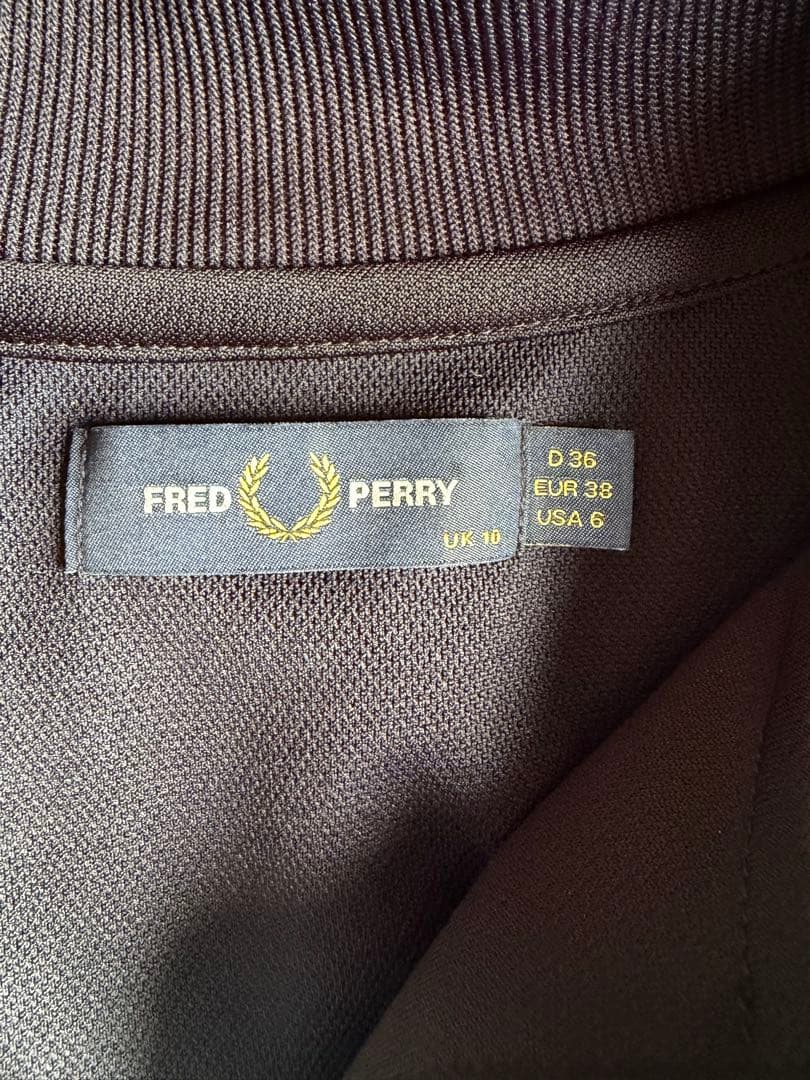 FRED PERRY ネイビージャージ コート