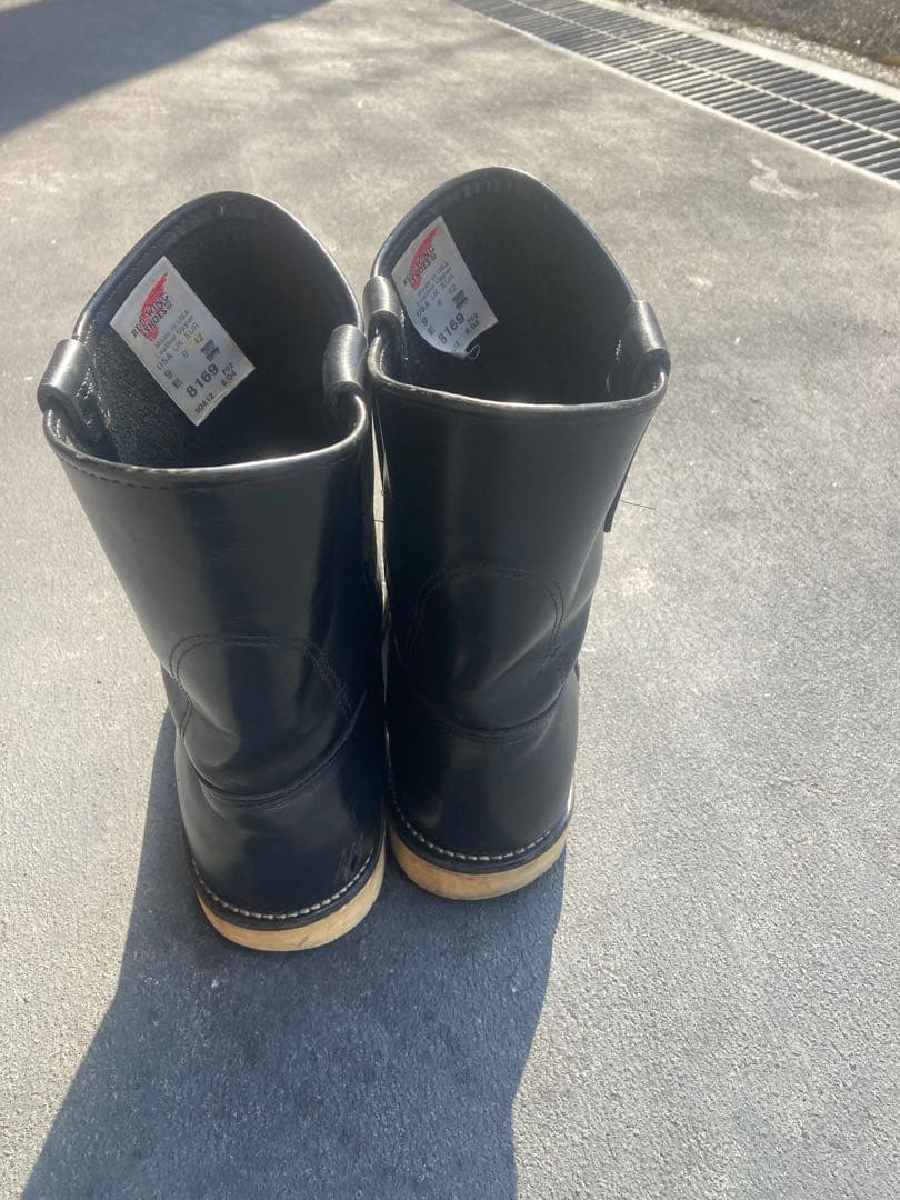 Redwing レッドウイングペコスブーツ　黒　9E 美品