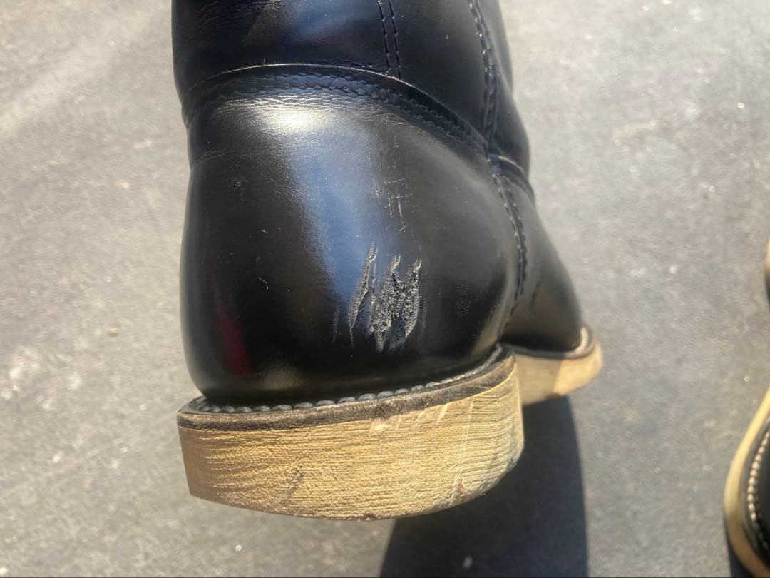 Redwing レッドウイングペコスブーツ　黒　9E 美品