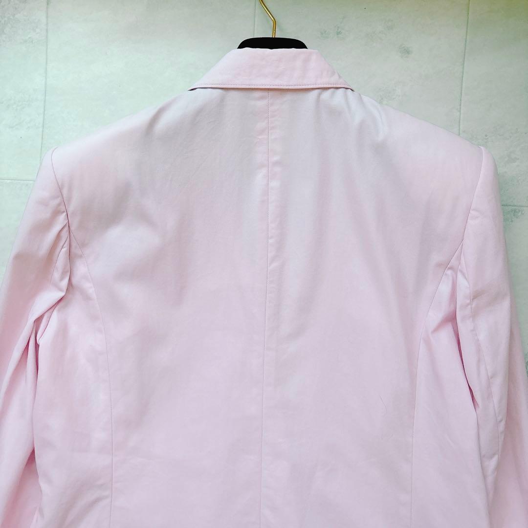 ❁極美品✨レオナール テーラードジャケット 無地 金ボタン 11号 レディース