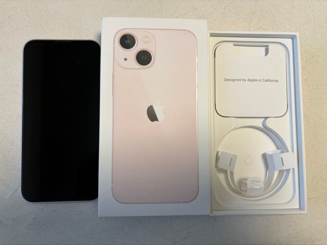 【みぃちゃんさん専用】iPhone13mini 本体　ブラック ピンク2台セット