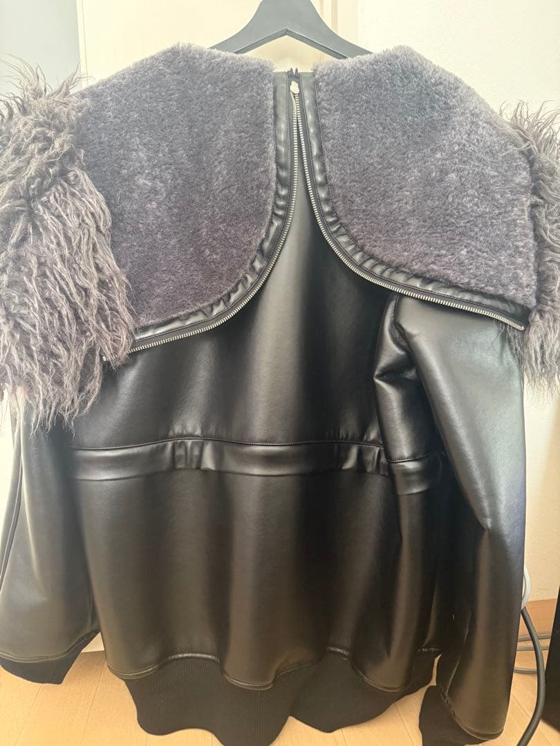 メゾンスペシャル　フェイクレザージャケット