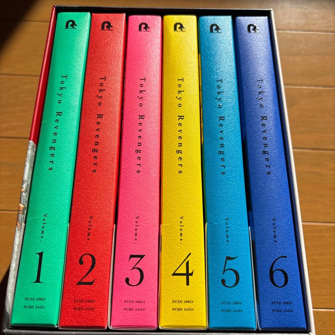 東京リベンジャーズDVD 1から6 付録コミック付き