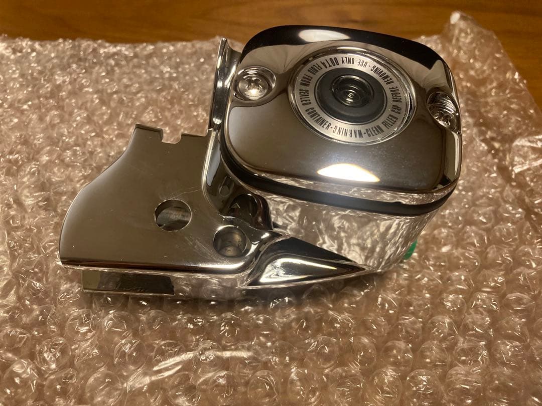 ハーレー新品未使用クロームブレーキマスター&クラッチホルダーキット