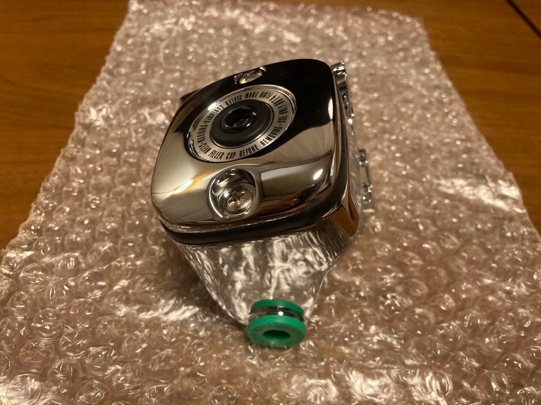 ハーレー新品未使用クロームブレーキマスター&クラッチホルダーキット