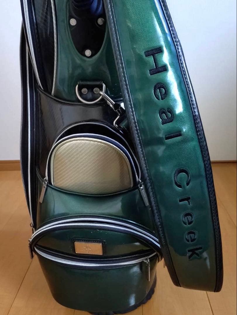 Heal Creek ゴルフバッグ・キャディバッグ グリーン