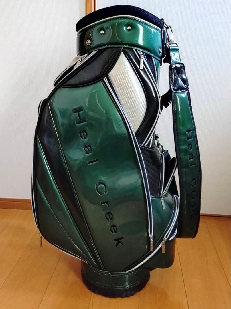 Heal Creek ゴルフバッグ・キャディバッグ グリーン