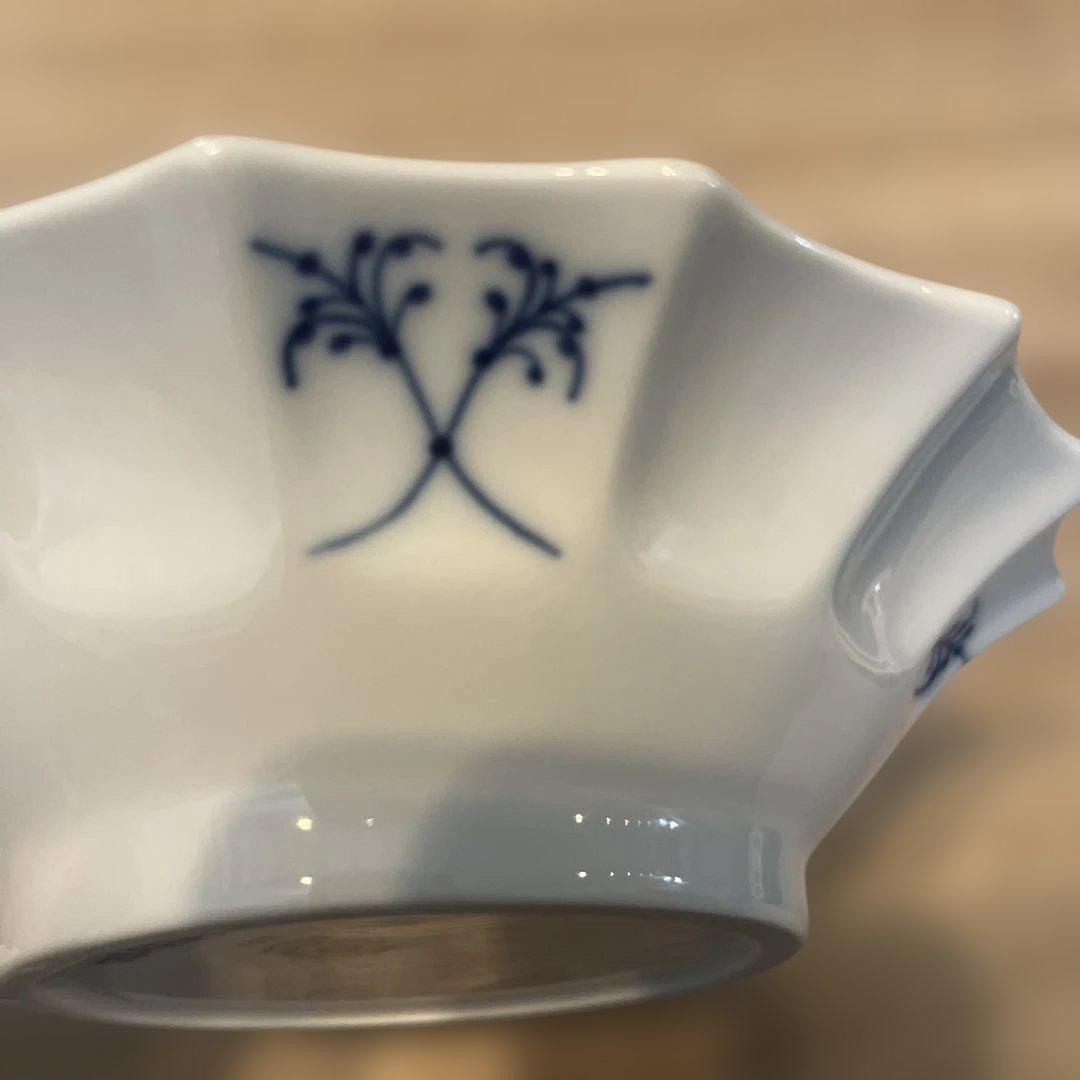 ロイヤルコペンハーゲン　ブルーフルーテッド　プレイン　シェルディッシュ　ボウル