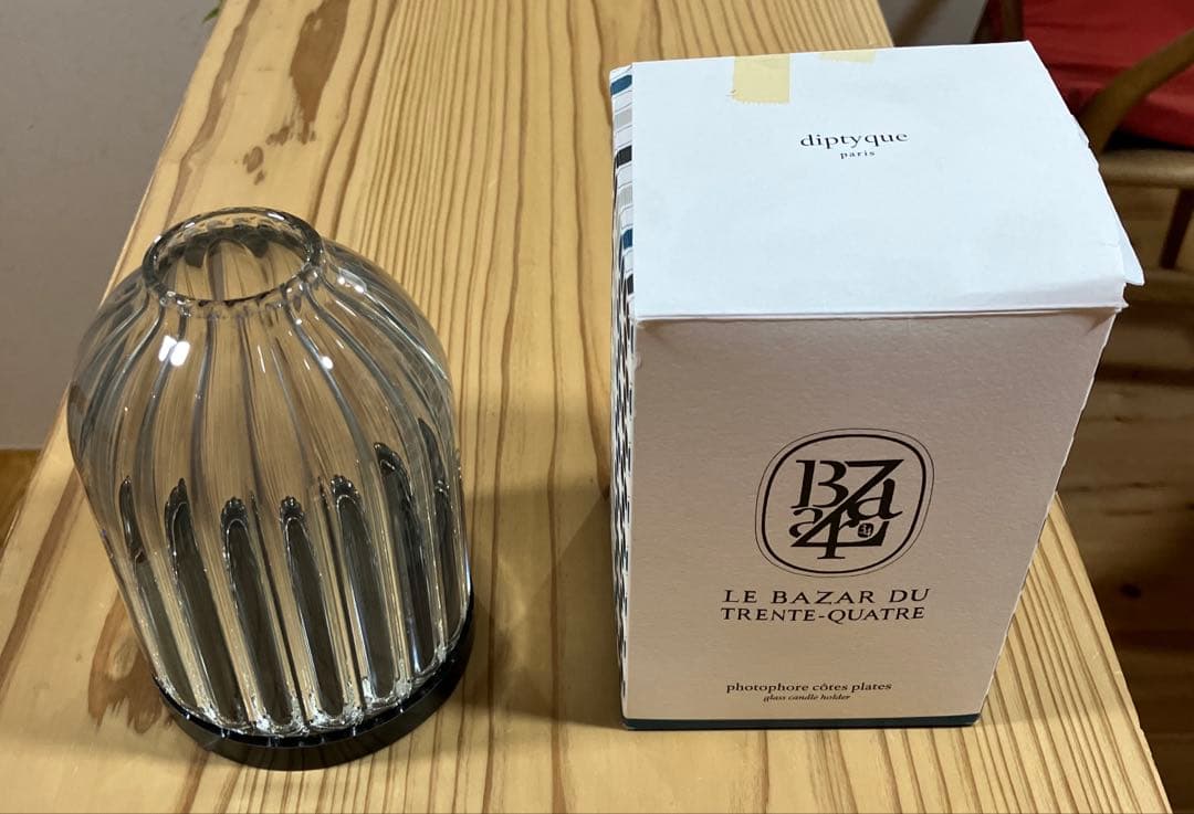 ディプティック　Diptyque キャンドルホルダー　ガラス製