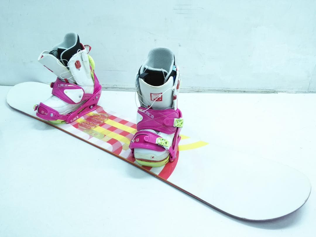 バートン FEATHER140 +24.5cm レディーススノーボード5点セット