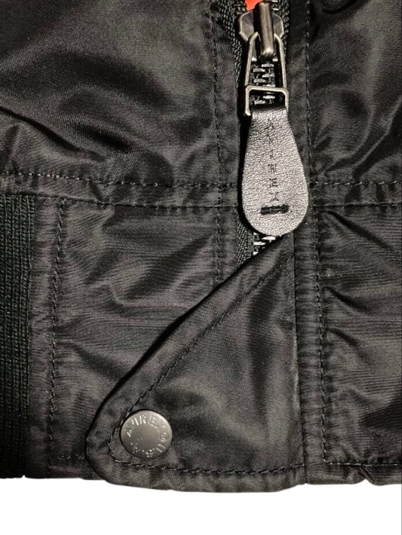 〈古着〉AVIREX L-2 BLACK ACE フライトジャケット 中綿無し