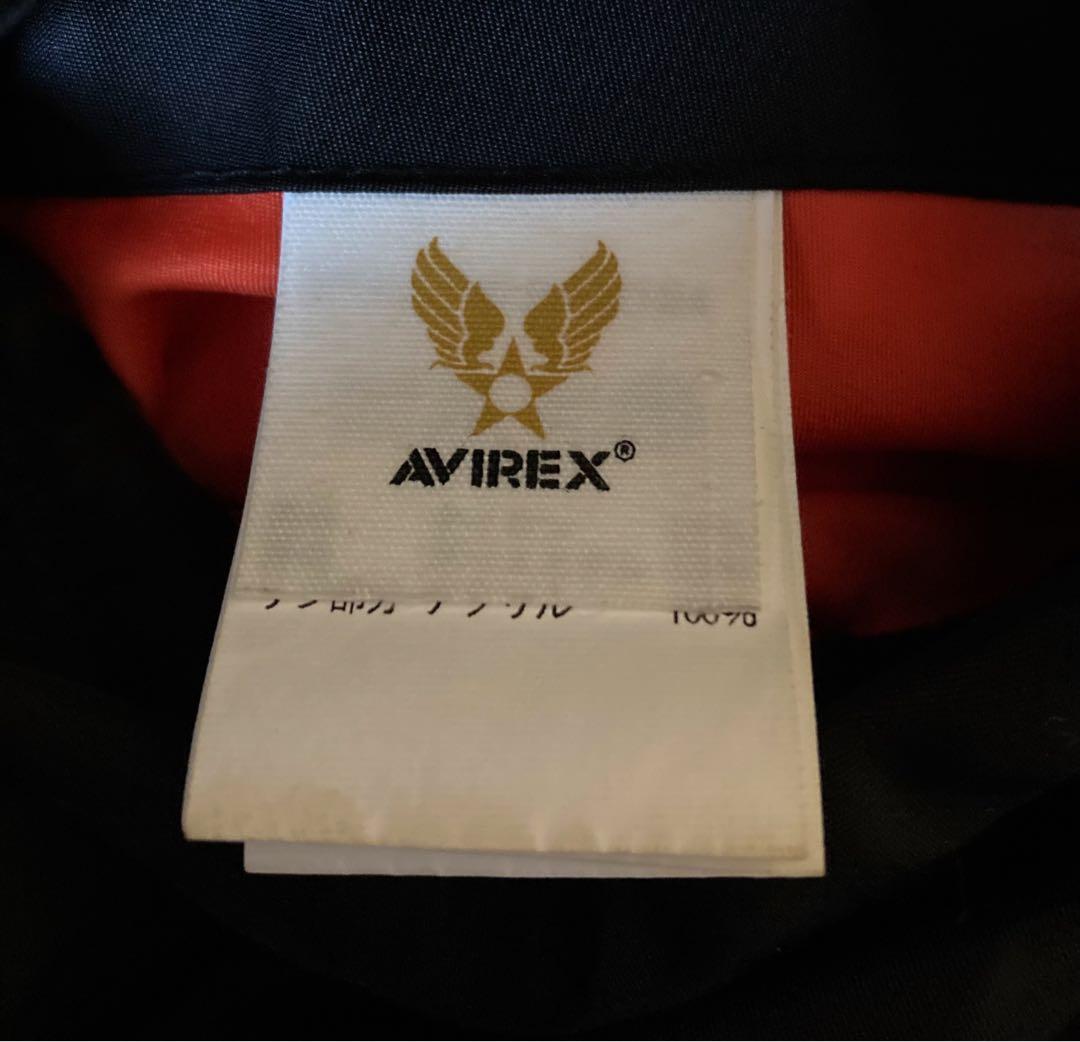 〈古着〉AVIREX L-2 BLACK ACE フライトジャケット 中綿無し