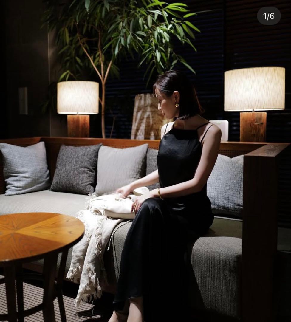 アニュアンス　ダブルストラップヴィンテージキャミワンピース