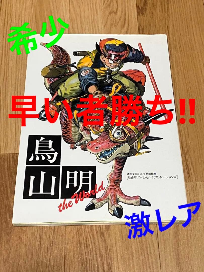 【希少】【美品】 鳥山明 the world 画集 ドラゴンボール アラレちゃん