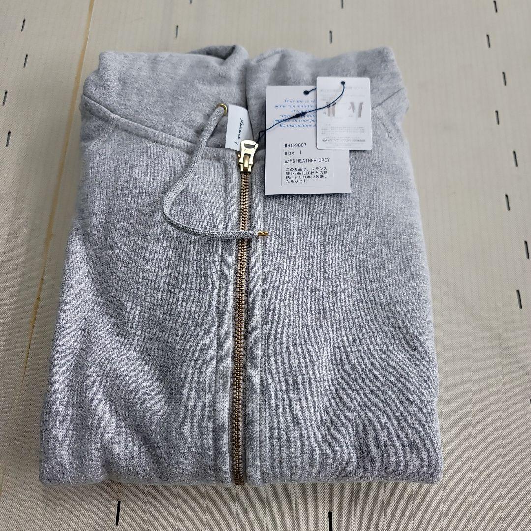 ヘザーグレー フードパーカー #RC-9007 サイズ1