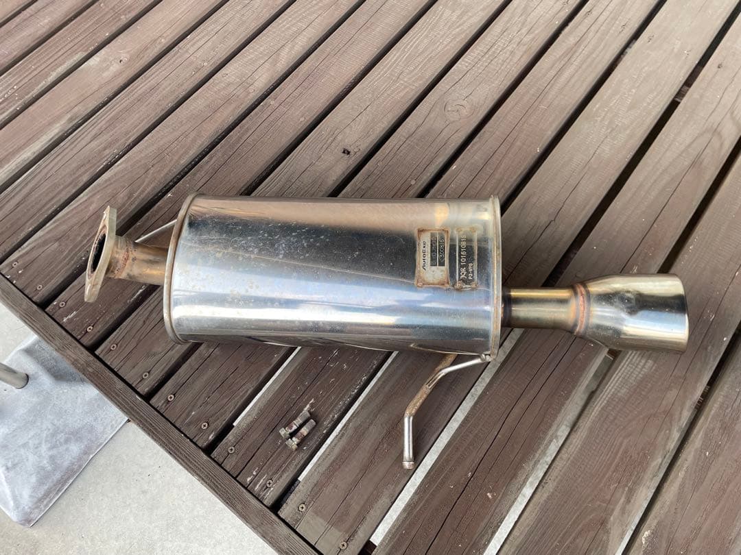 オートエクゼ プレミアムテールマフラー DJデミオ(ガソリン車)用