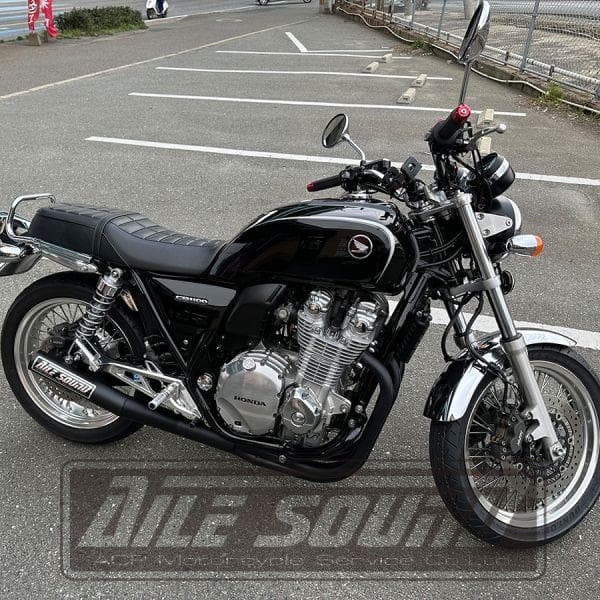 CB1100EX SC65 エルサウンド ショート管 ブラック マフラー 新品