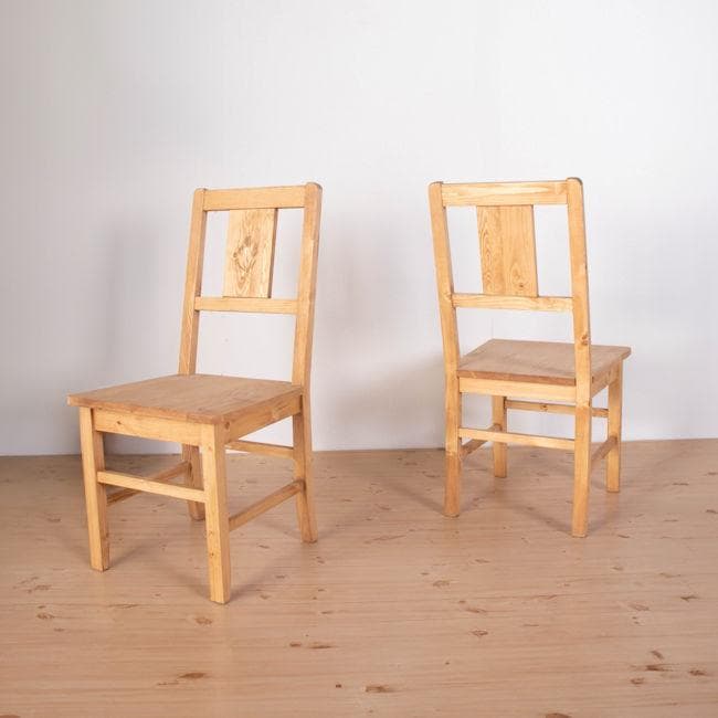 パイン無垢材ダイニングベンチ＋ダイニングチェア２脚セット（393）（411）