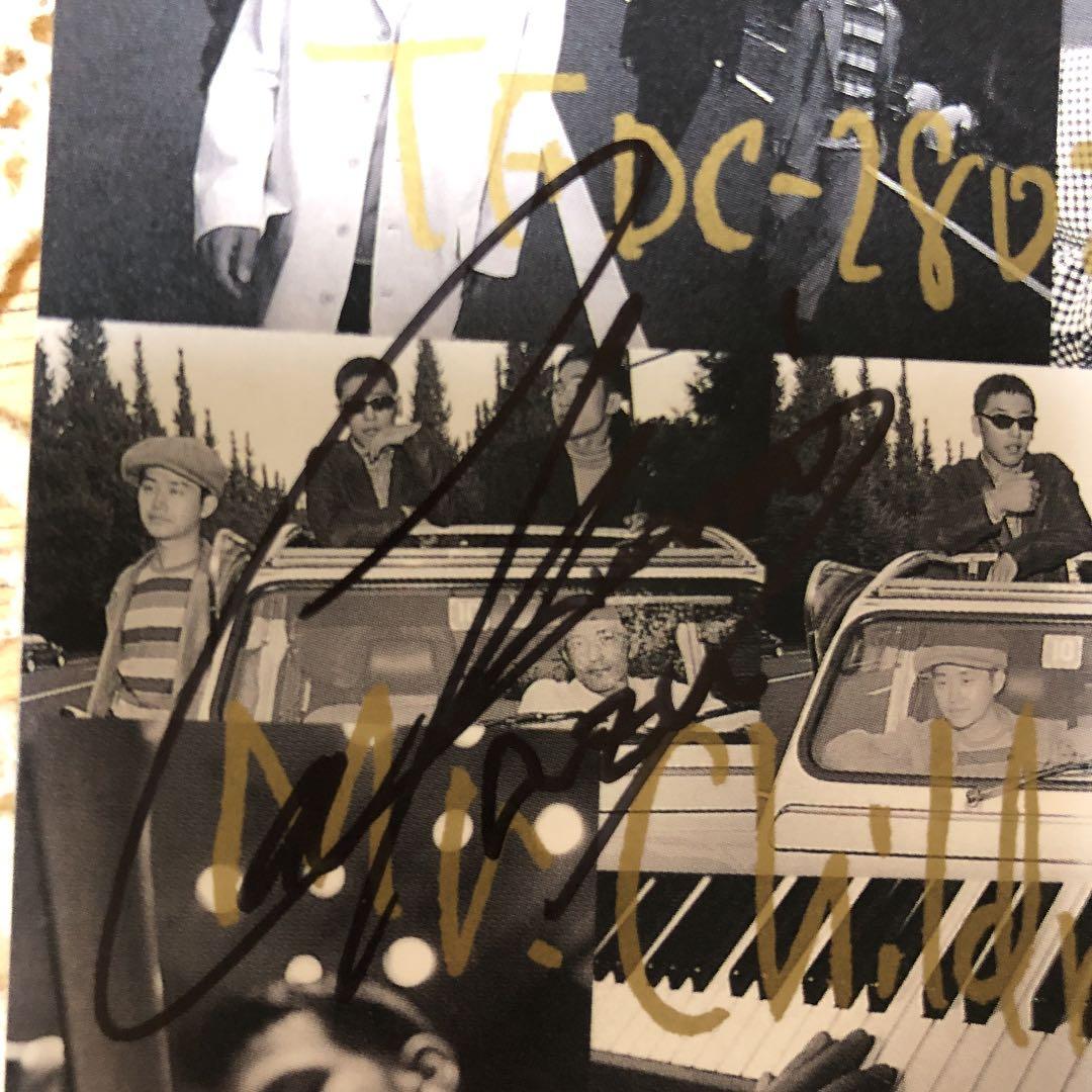 【007R】☆貴重☆ミスターチルドレン　CDジャケ 直筆サイン