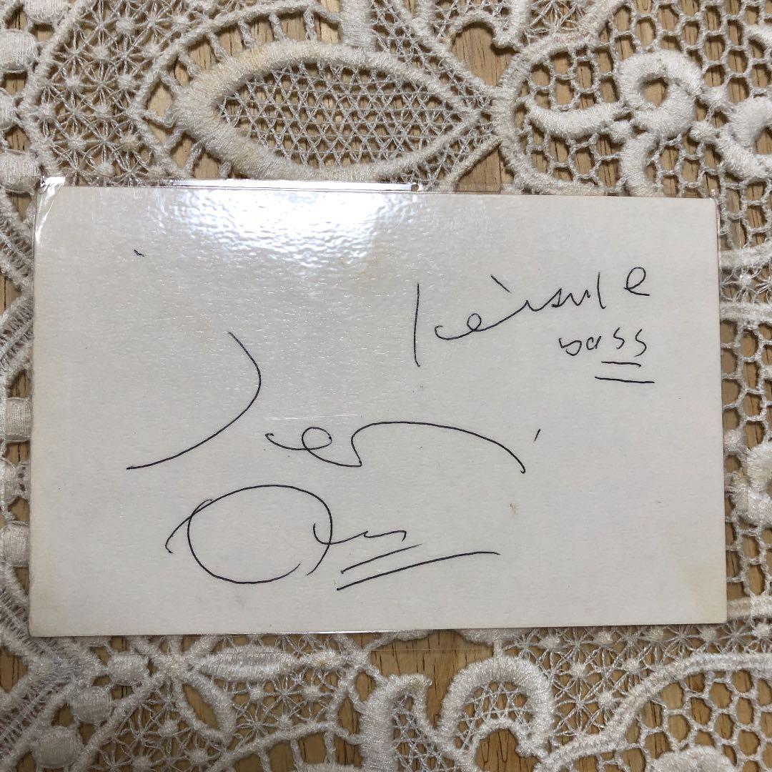 【007R】☆貴重☆ミスターチルドレン　CDジャケ 直筆サイン