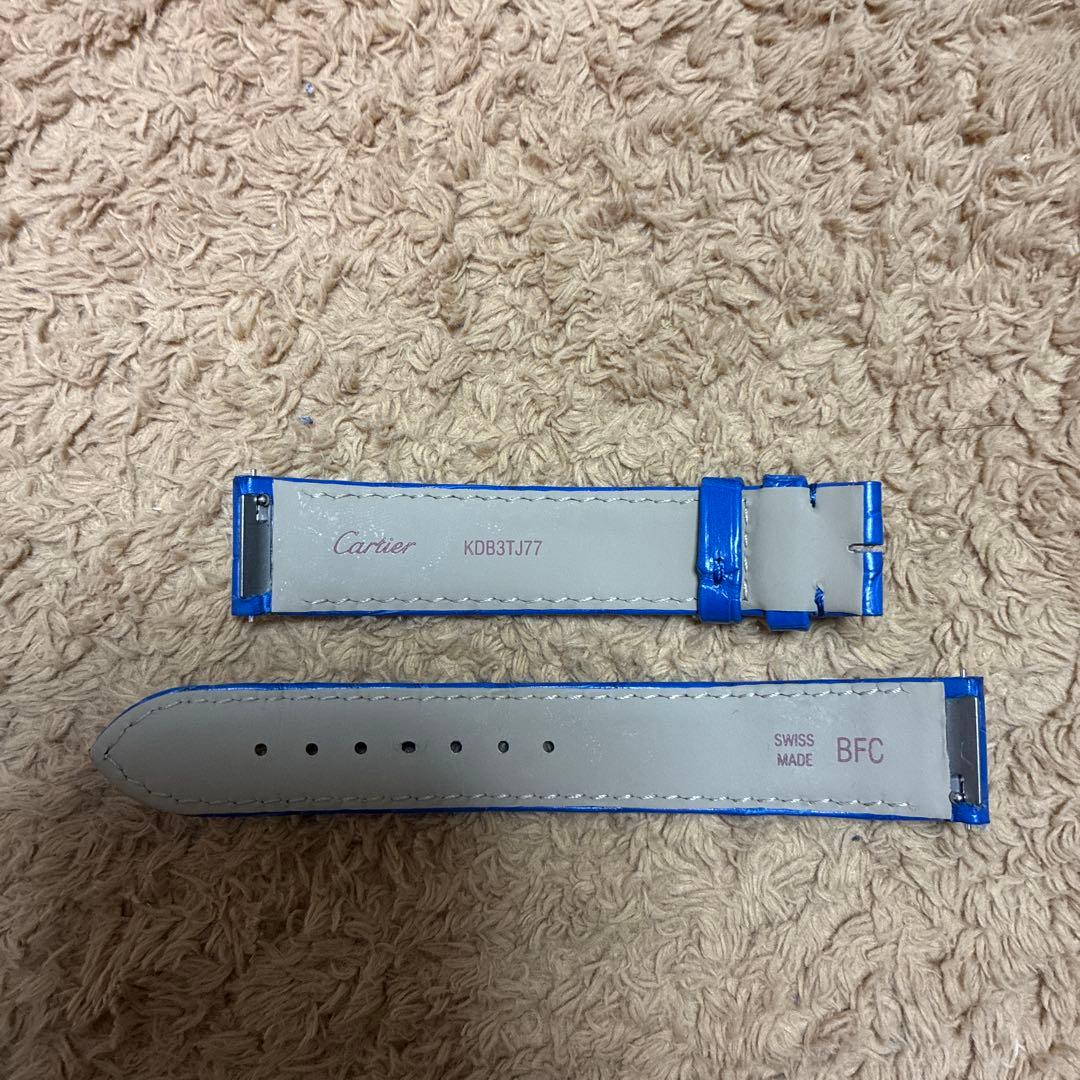 Cartier サントスデュモン 時計　純正ベルト