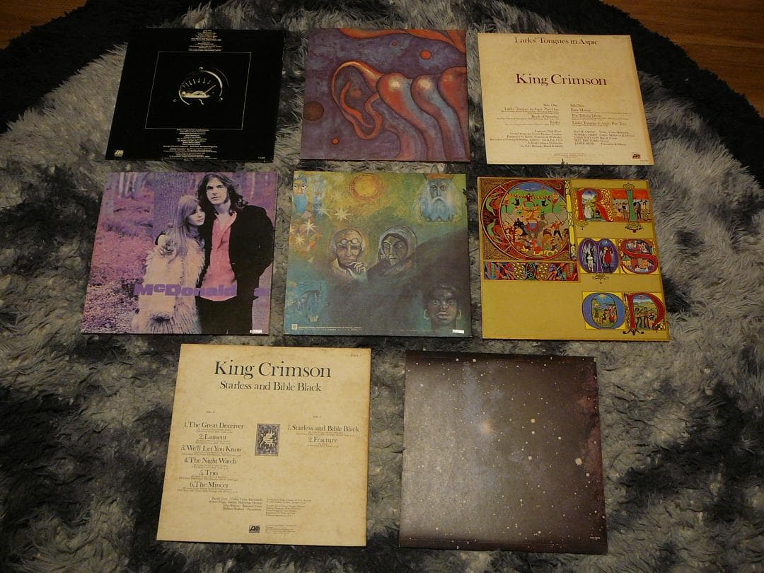 ★sotozuiさん専用★　★8枚セット★キングクリムゾン　LPレコード