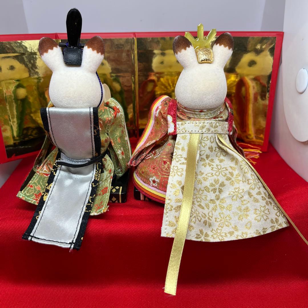 にか　オーダー受付連絡ページ　ひな人形　男雛女雛三人官女