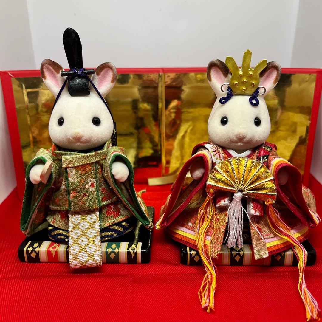 にか　オーダー受付連絡ページ　ひな人形　男雛女雛三人官女