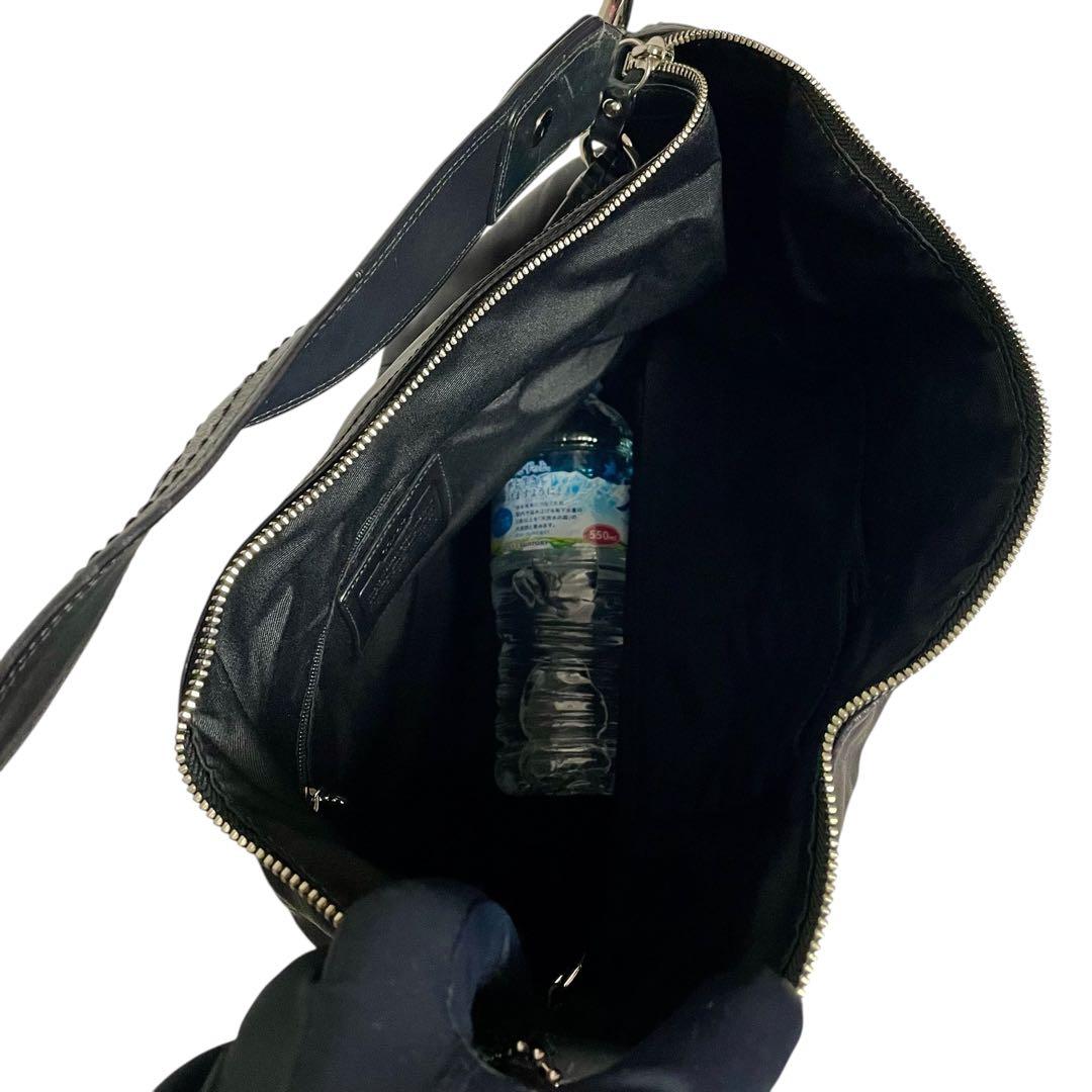 ✨極美品✨COACH コーチ レザー ホーボー ワンショルダー 黒 F13108