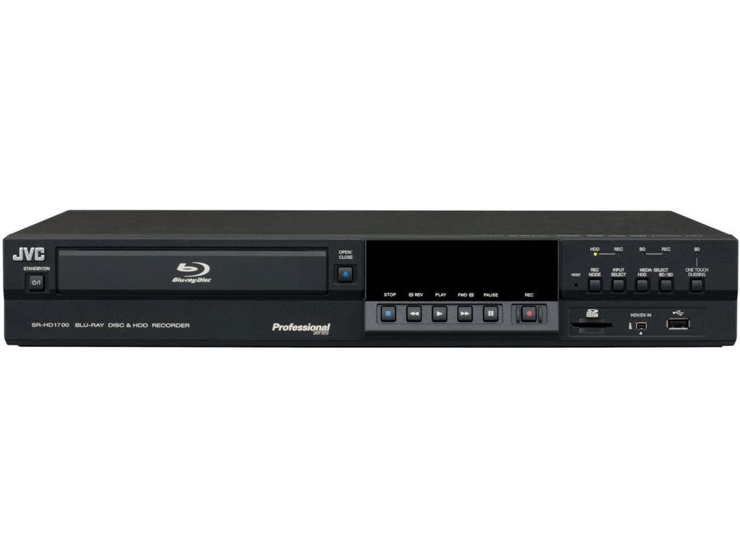 業務用ブルーレイディスク＆HDDレコーダー SR-HD1700