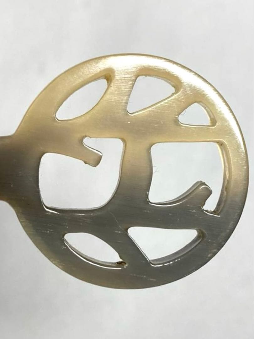 良品　HERMES エルメス　バッファローホーン　かんざし　ヘアアクセサリー　箱