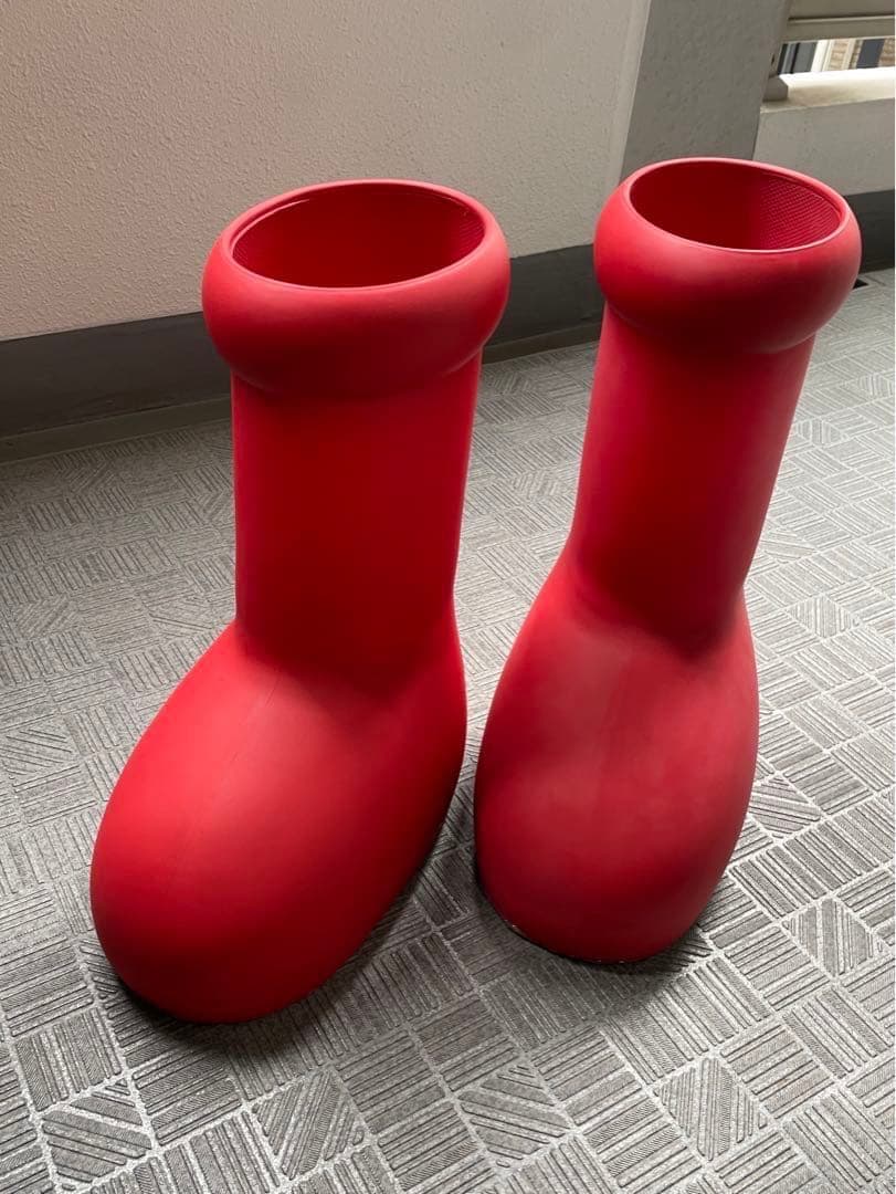 アトムブーツ　レッド