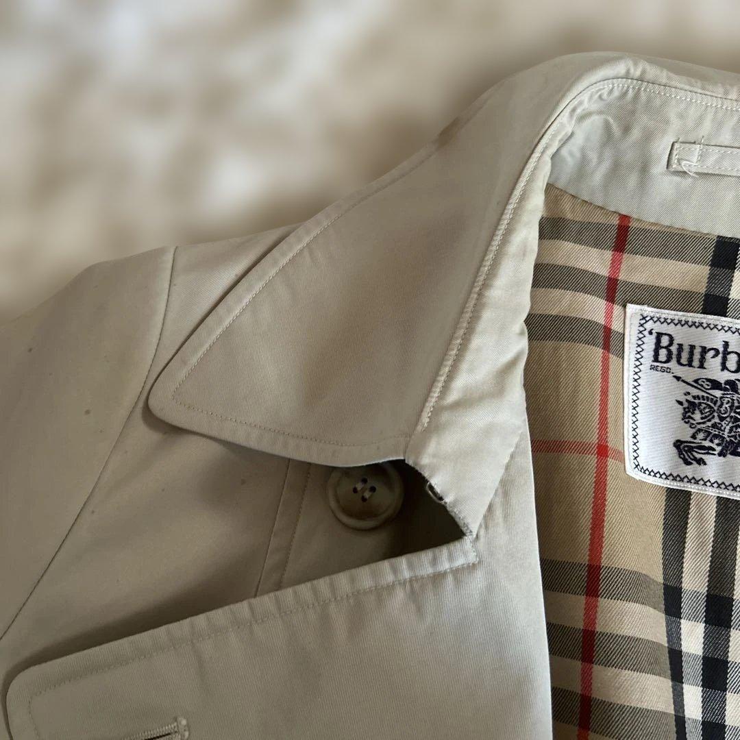【訳あり】Burberry バーバリー　トレンチコート ダブルブレスト　ベルト付