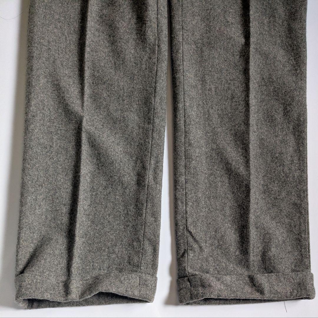 Polo RALPH LAUREN イタリア製 ウール フランネル スラックス