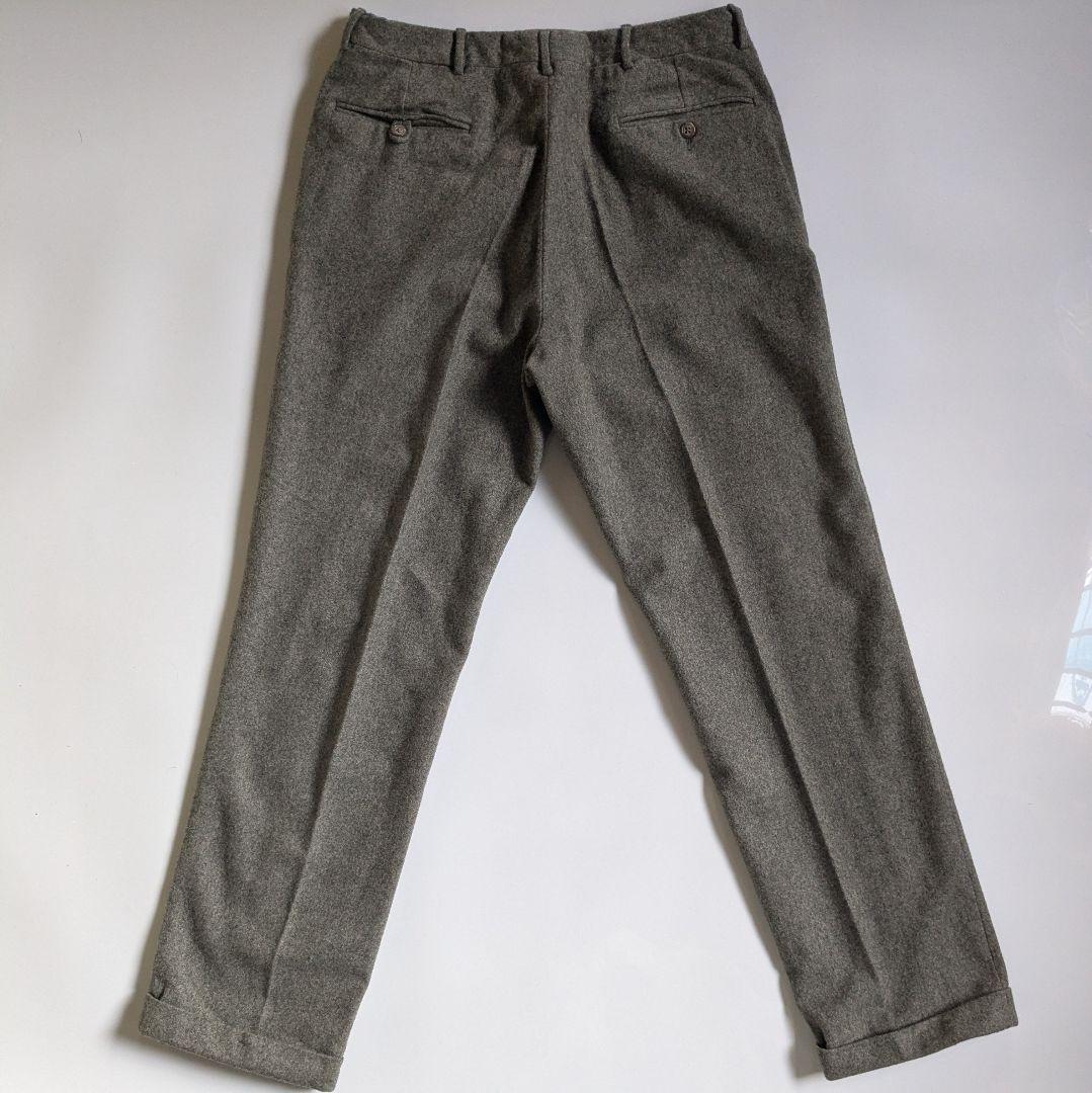 Polo RALPH LAUREN イタリア製 ウール フランネル スラックス