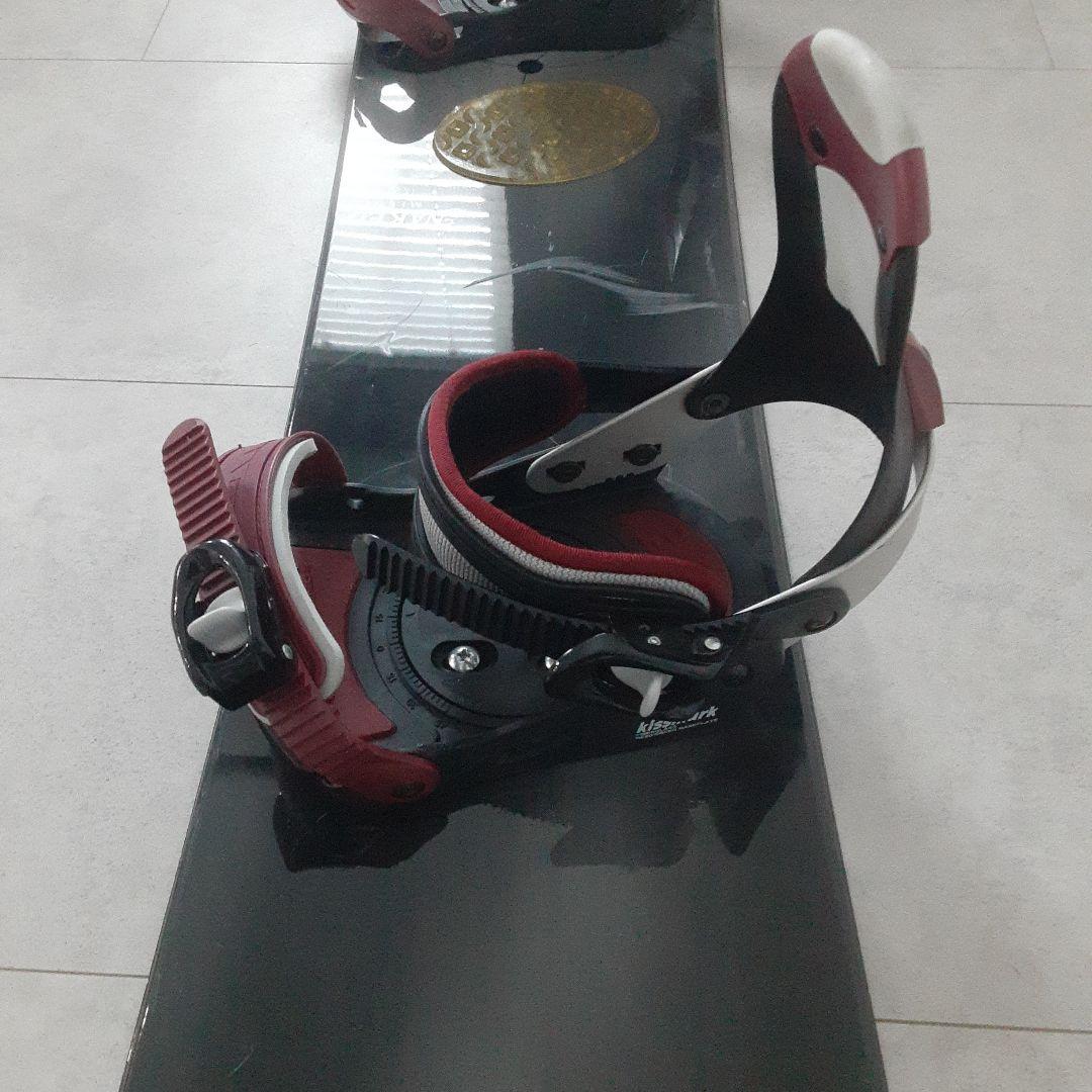 NAKED MILWEL スノーボードセット 156 キスマーク ビンディング付