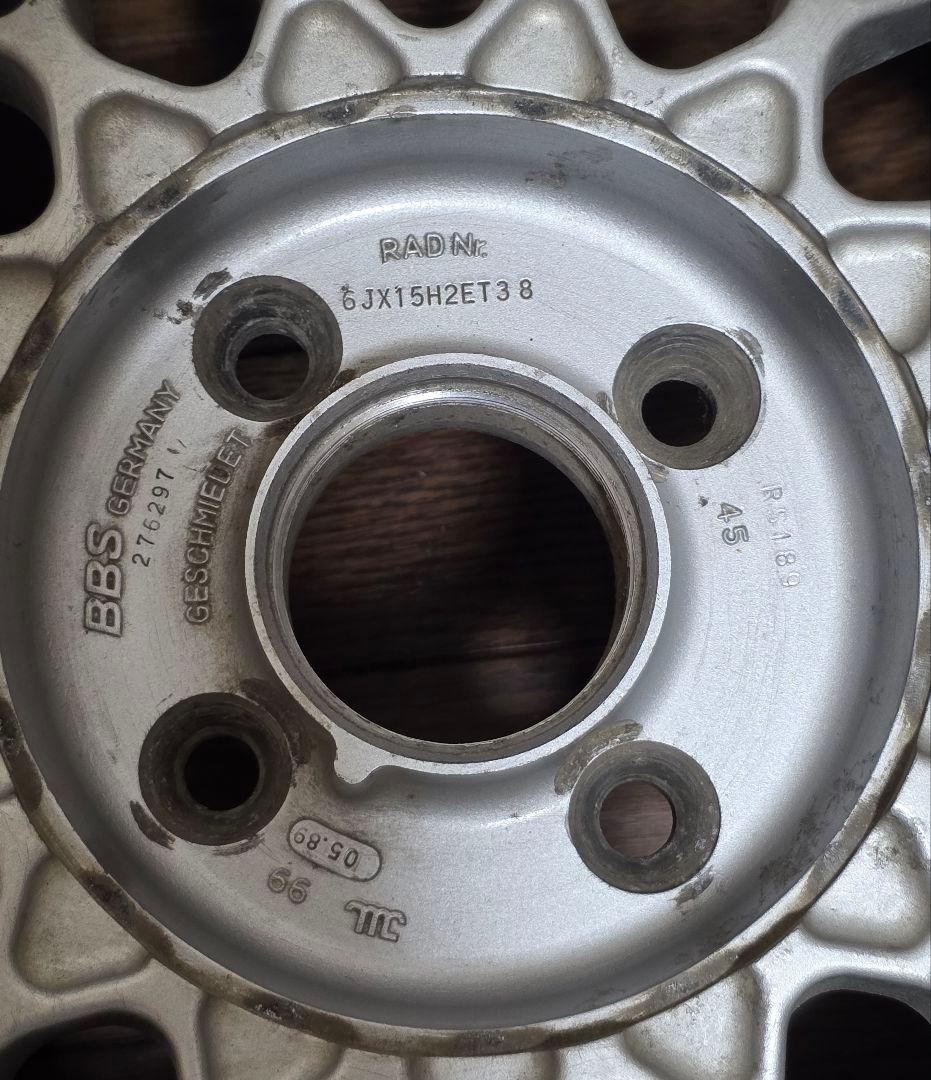 Cancam　BBS RS RS189 4H 6J OFF+38 　２本