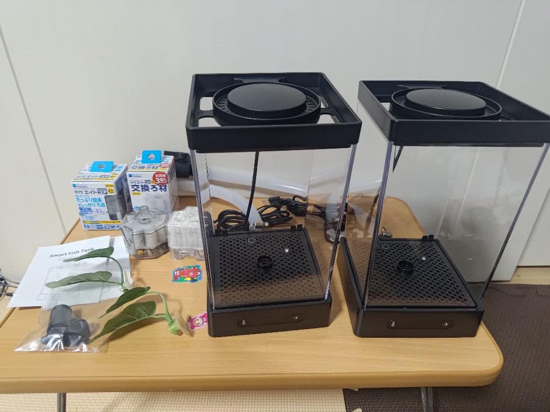 ベタ専用水槽 スマートタンク ヒーター LED内蔵 温度調節