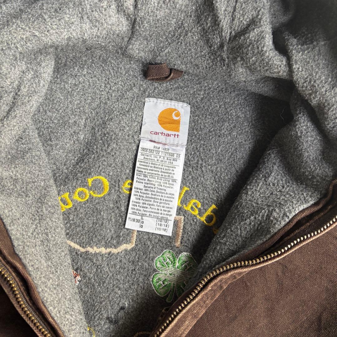 抹茶Carhartt アクティブジャケット キッズサイズ